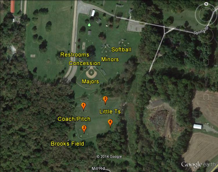 Avon Youth Baseball > Fields > Avon